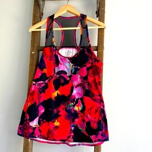 Athleta racetrack tank large tall